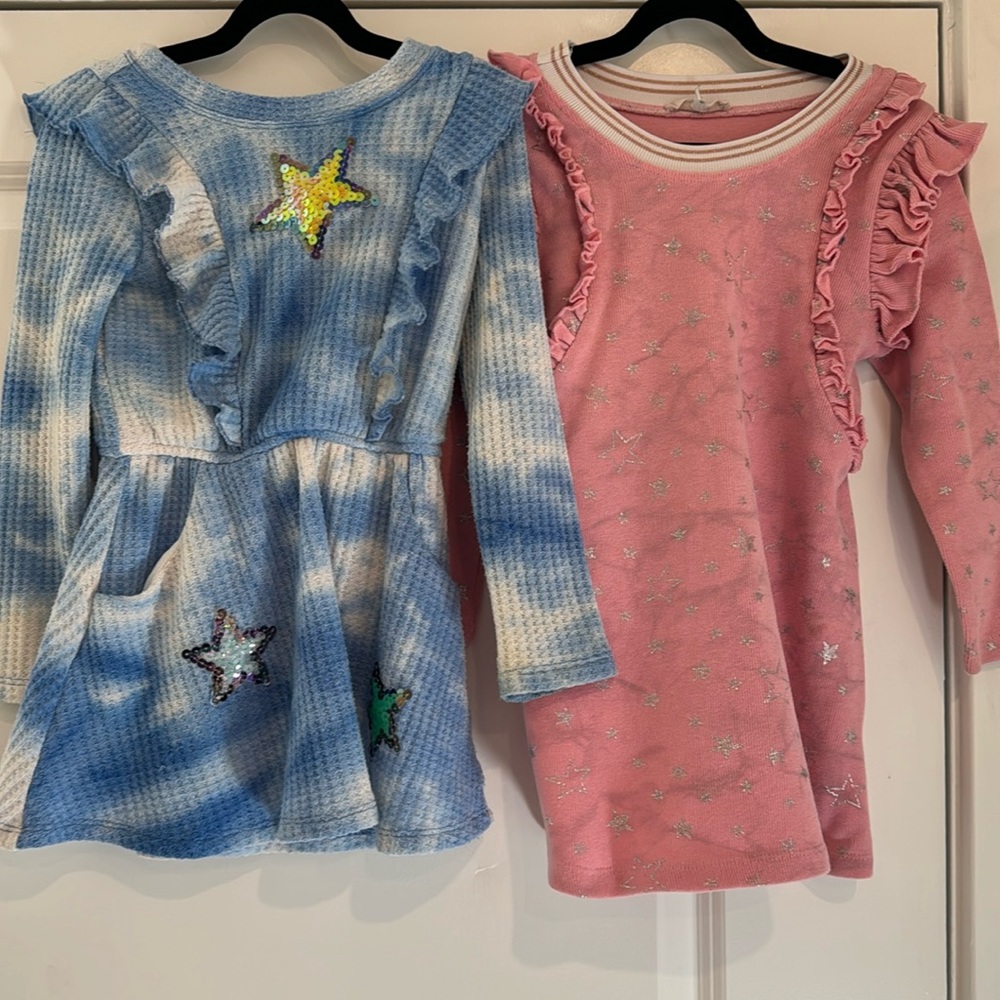 Baby sara lot of 2 dresses Hannah banana brand